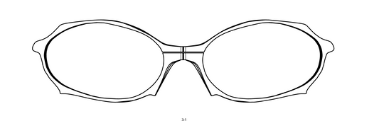 Cortina I flattened shape